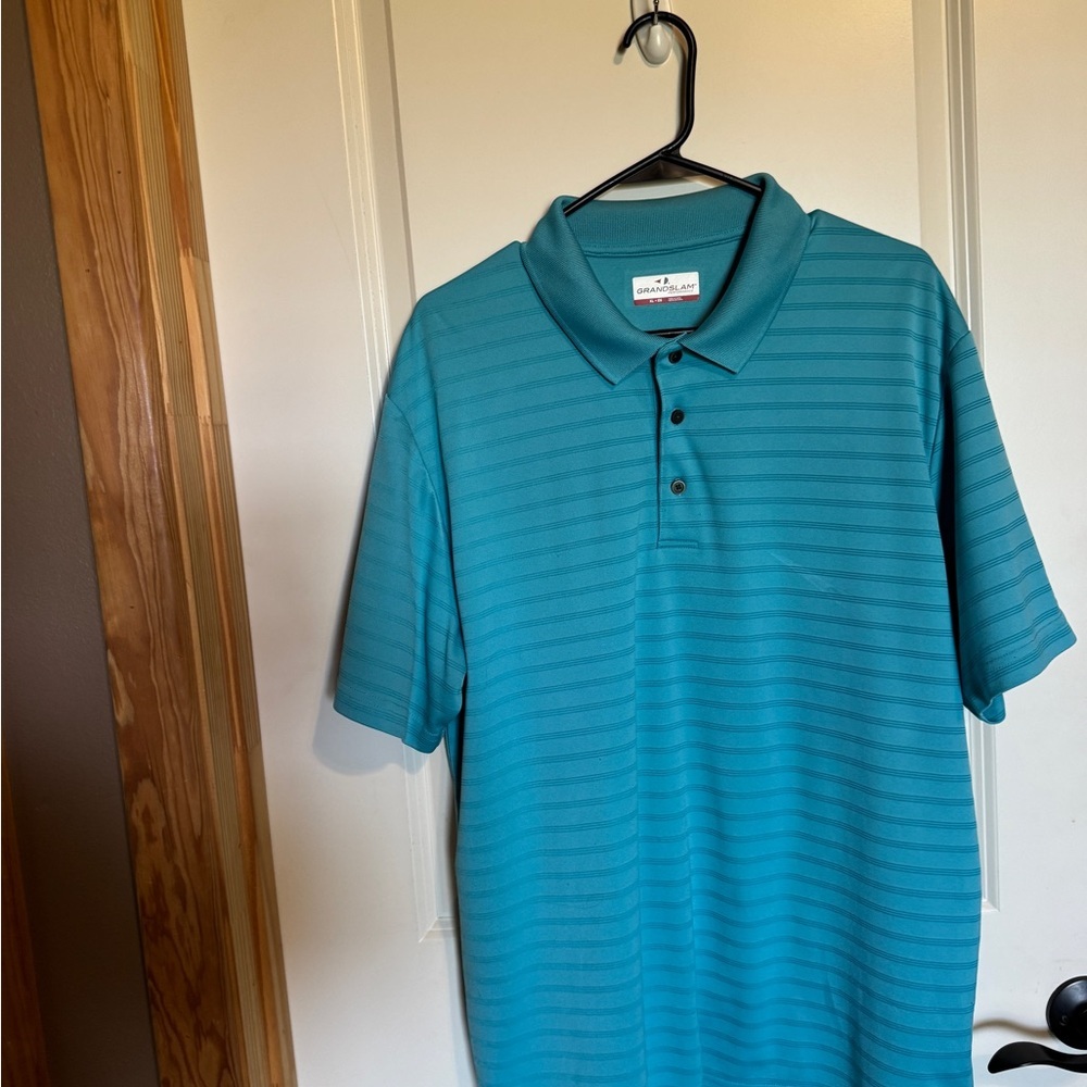 GRANDSLAM  Men's‎ Blue Polo Shirt Size XL